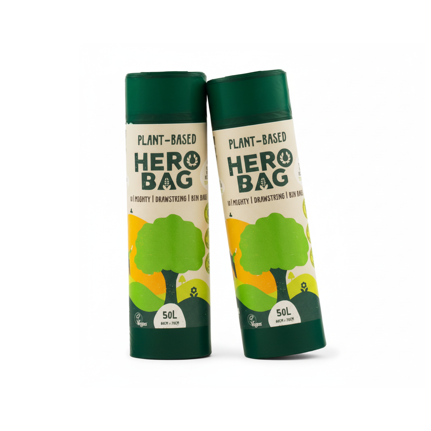 Hero Bag 50L 2 Rolls (20 Bags)