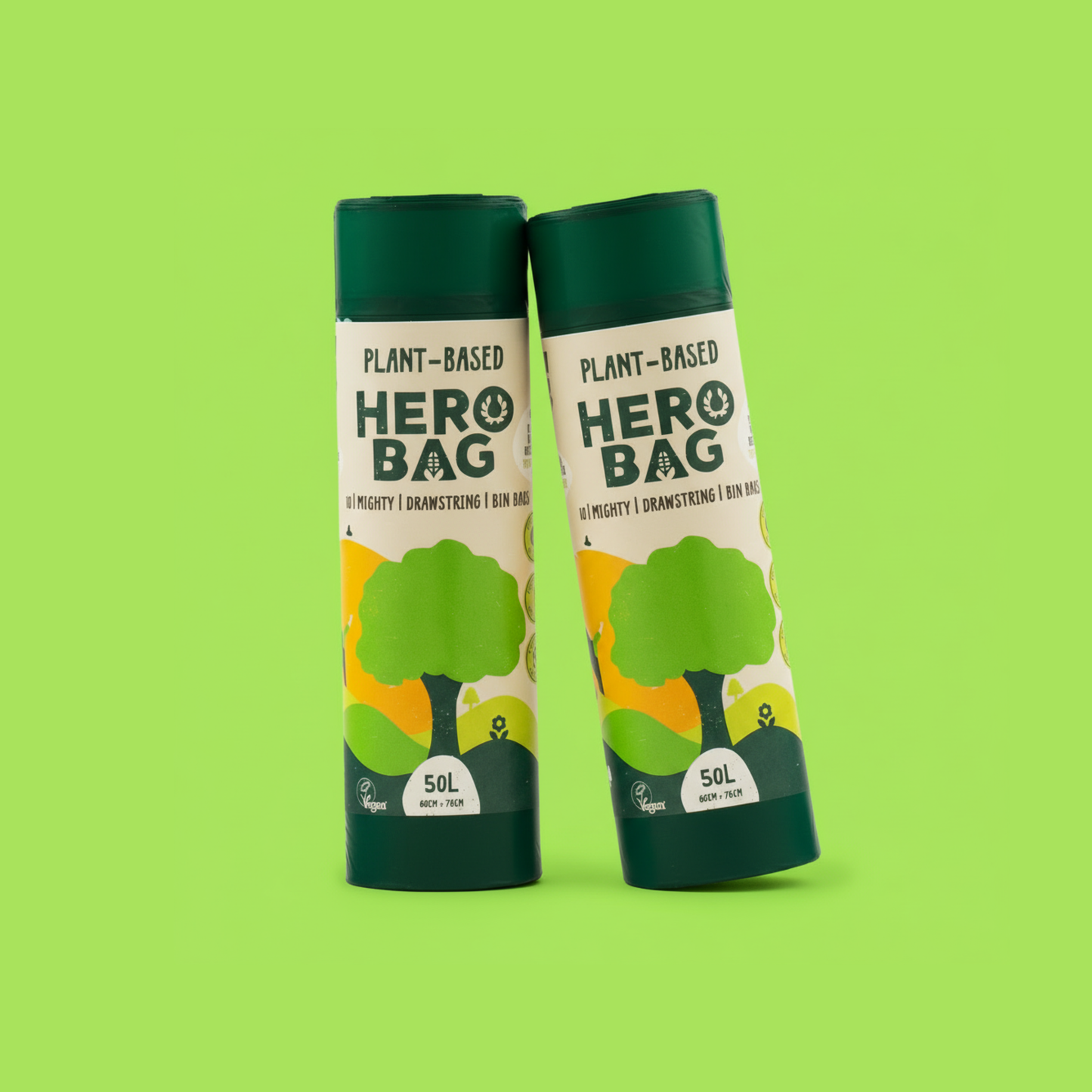 Hero Bag 50L 2 Rolls (20 Bags)