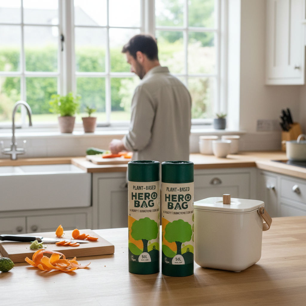 Hero Bags in Active Kitchen