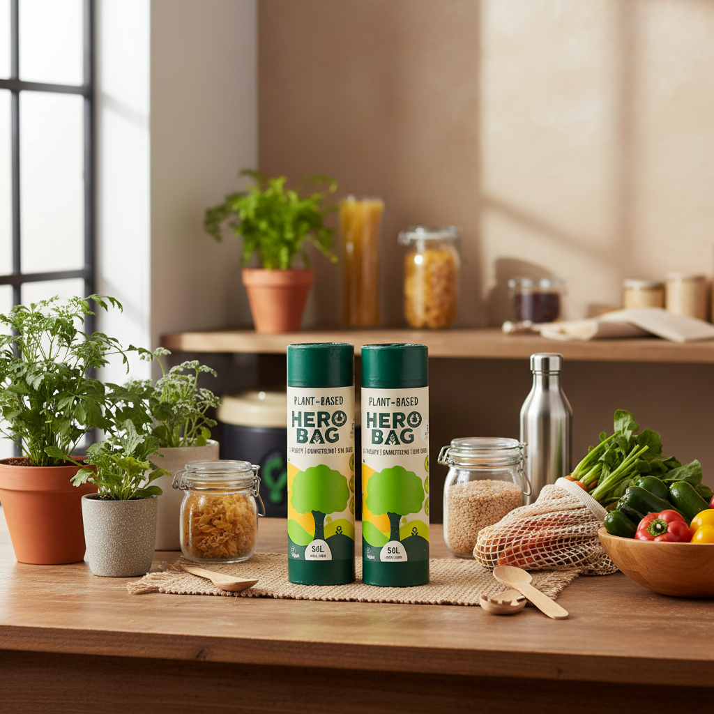 Hero Bags with Natural Elements